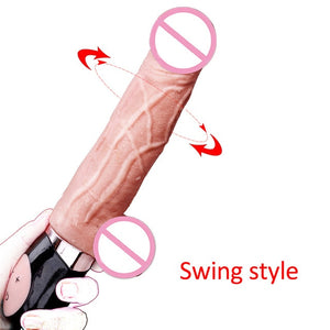 Heating Realistic Dildo Vibrator