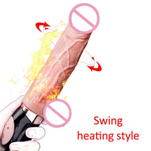 Load image into Gallery viewer, Heating Realistic Dildo Vibrator