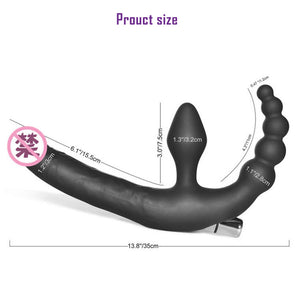 Dual Pleasure Vibrating Dildo